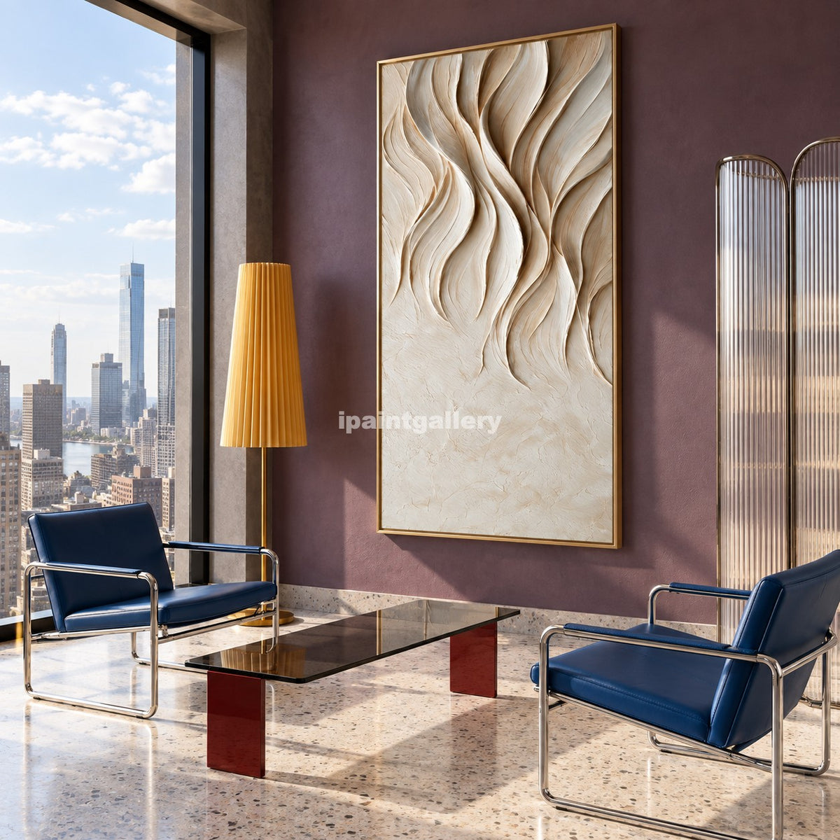 Rising Petals – Ivory Sculptural Botanical Wall Art#LT25